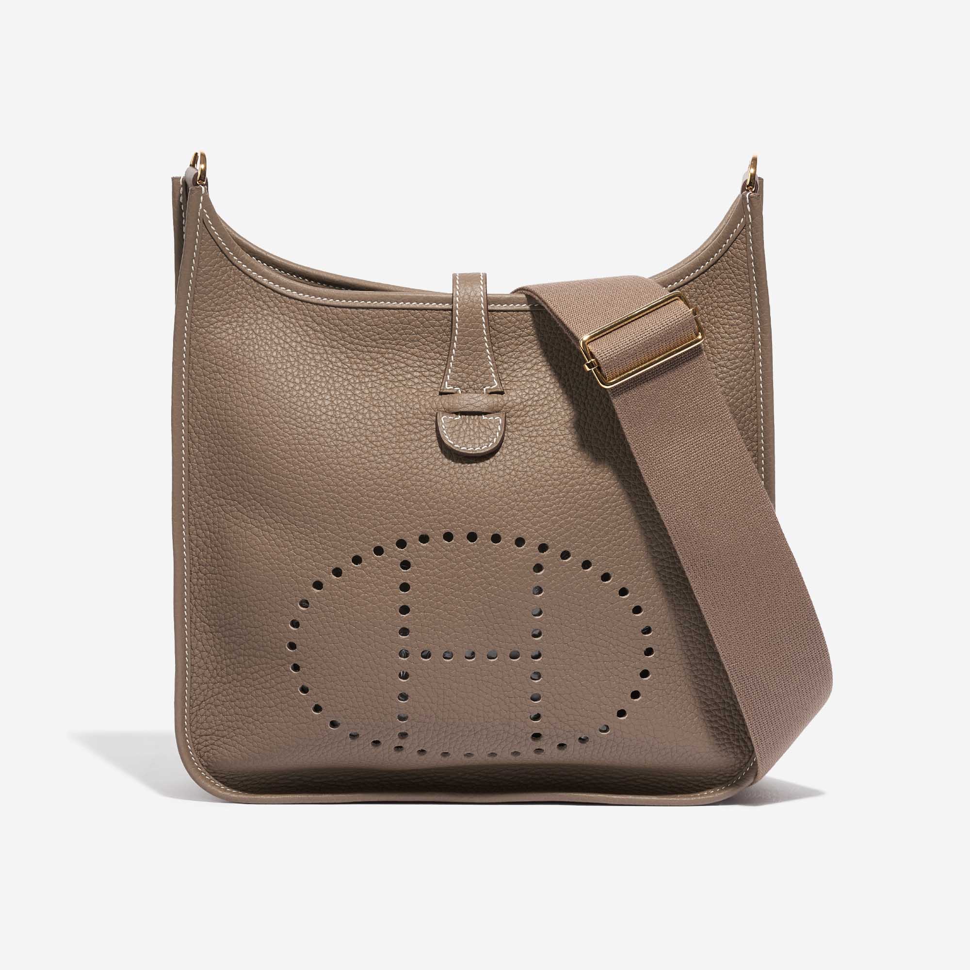 【HERMES】Evelyne 29 PM Etoupe Hermès Evelyne 29 Clemence Etoupe | SACLÀB