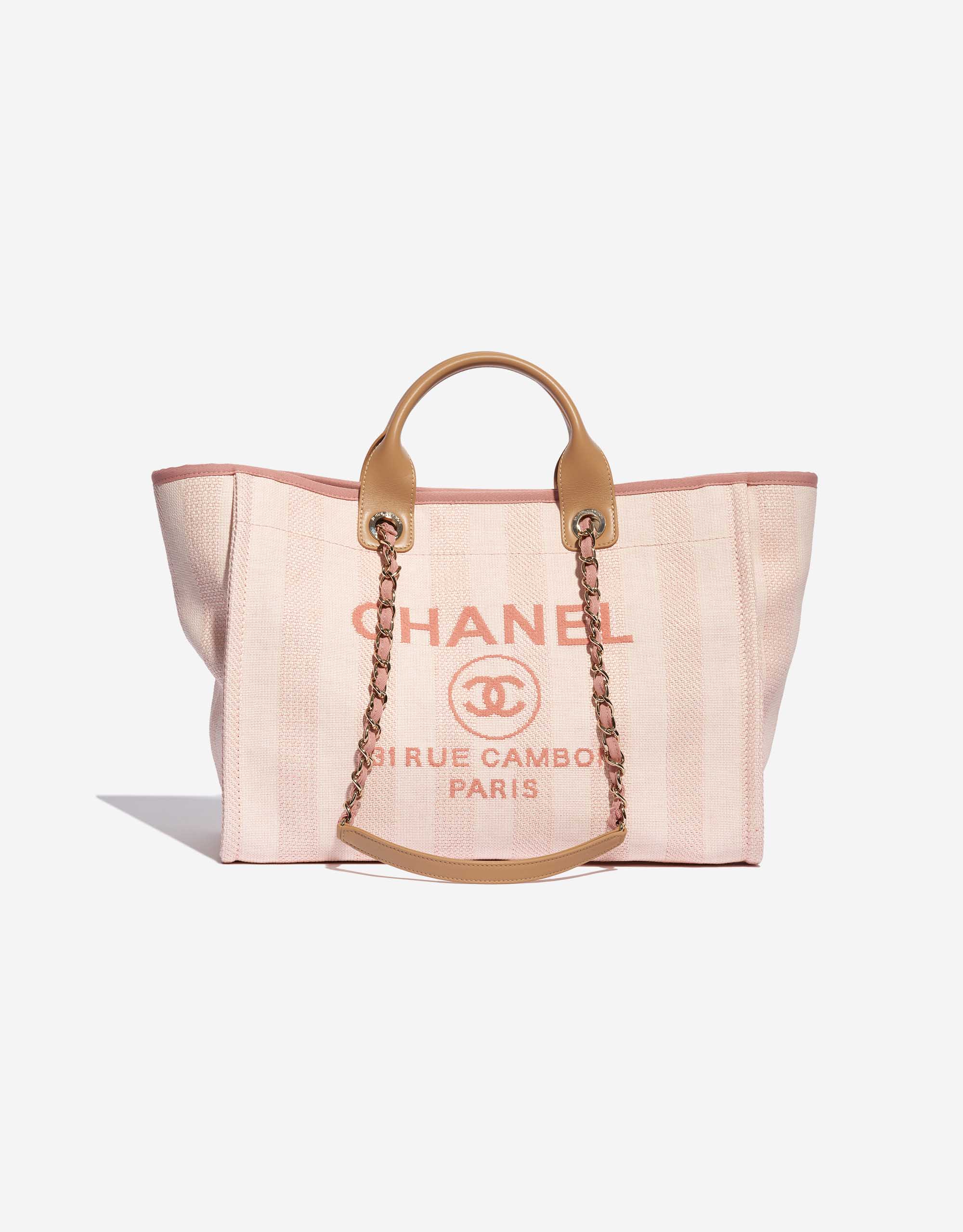 Chanel Canvas Bags 2021 Rank A ｜ CHANEL Canvas Tote Bag Pink Made