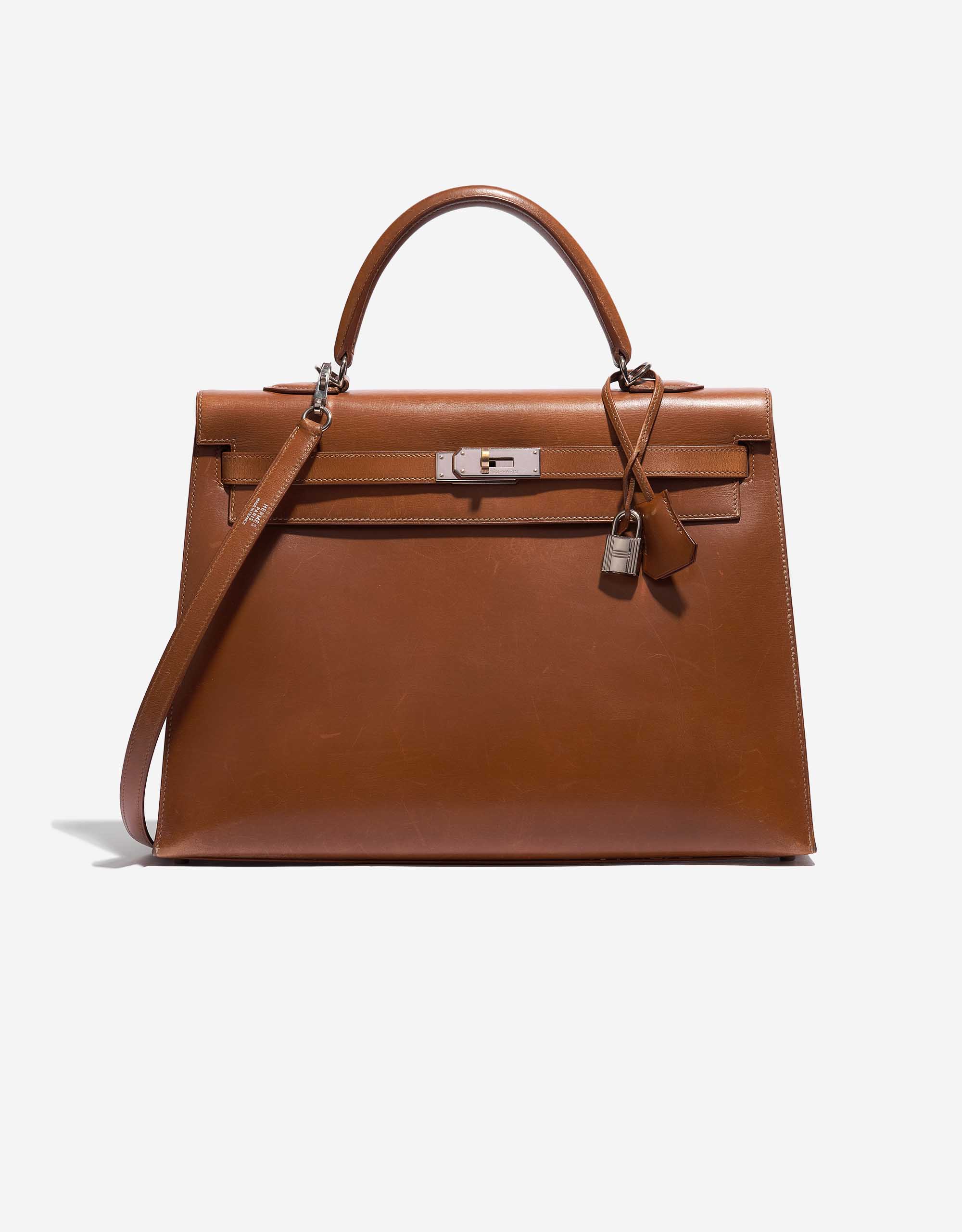 Hermès Kelly 35 Box Fauve | SACLÀB