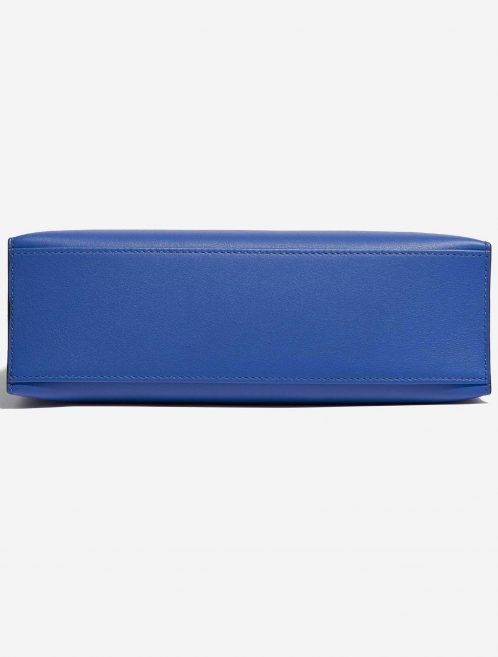 Pre-owned Hermès bag Kelly Pochette Swift Blue de France Blue Bottom | Sell your designer bag on Saclab.com