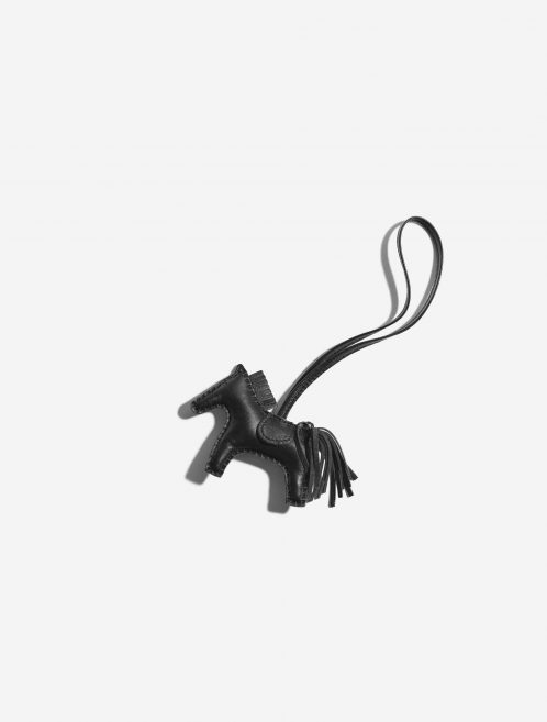 Pre-owned Hermès bag Rodeo PM Milo Lamb SO Black Black Front | Sell your designer bag on Saclab.com