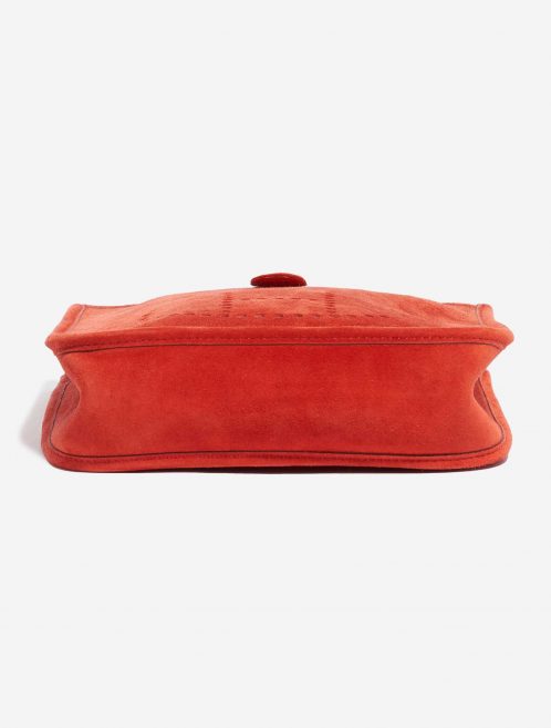 Pre-owned Hermès bag Evelyne 16 Doblis Suede Orange H Orange Bottom | Sell your designer bag on Saclab.com