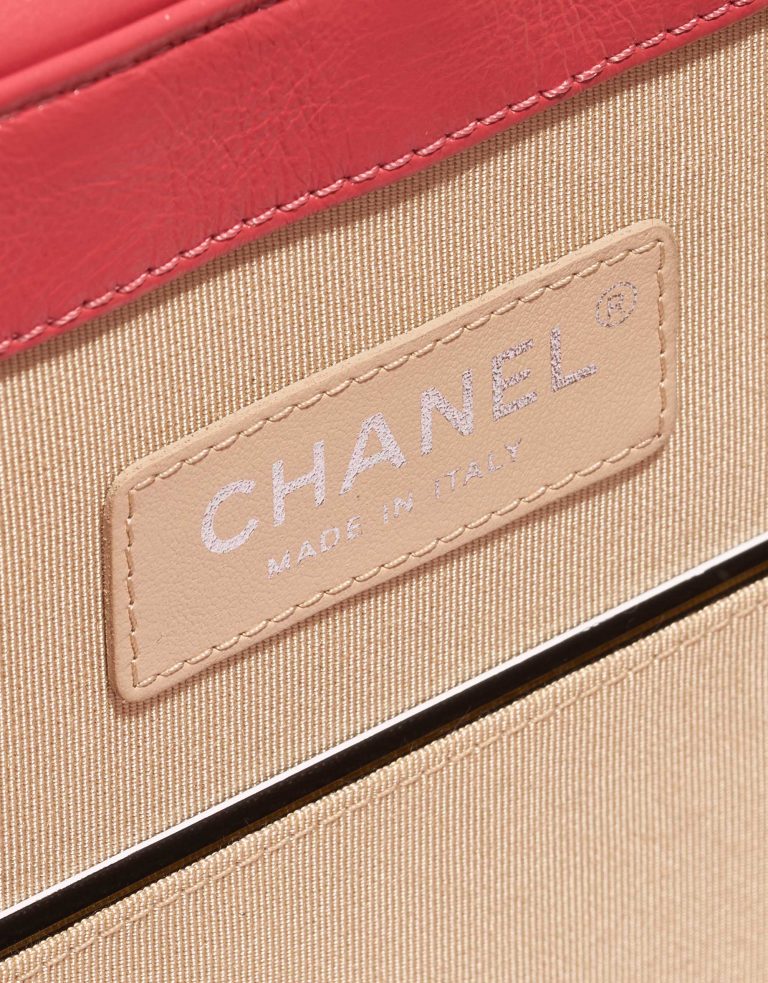 Pre-owned Chanel bag Vanity Medium Calf / Wicker Pink Beige, Pink Logo | Sell your designer bag on Saclab.com