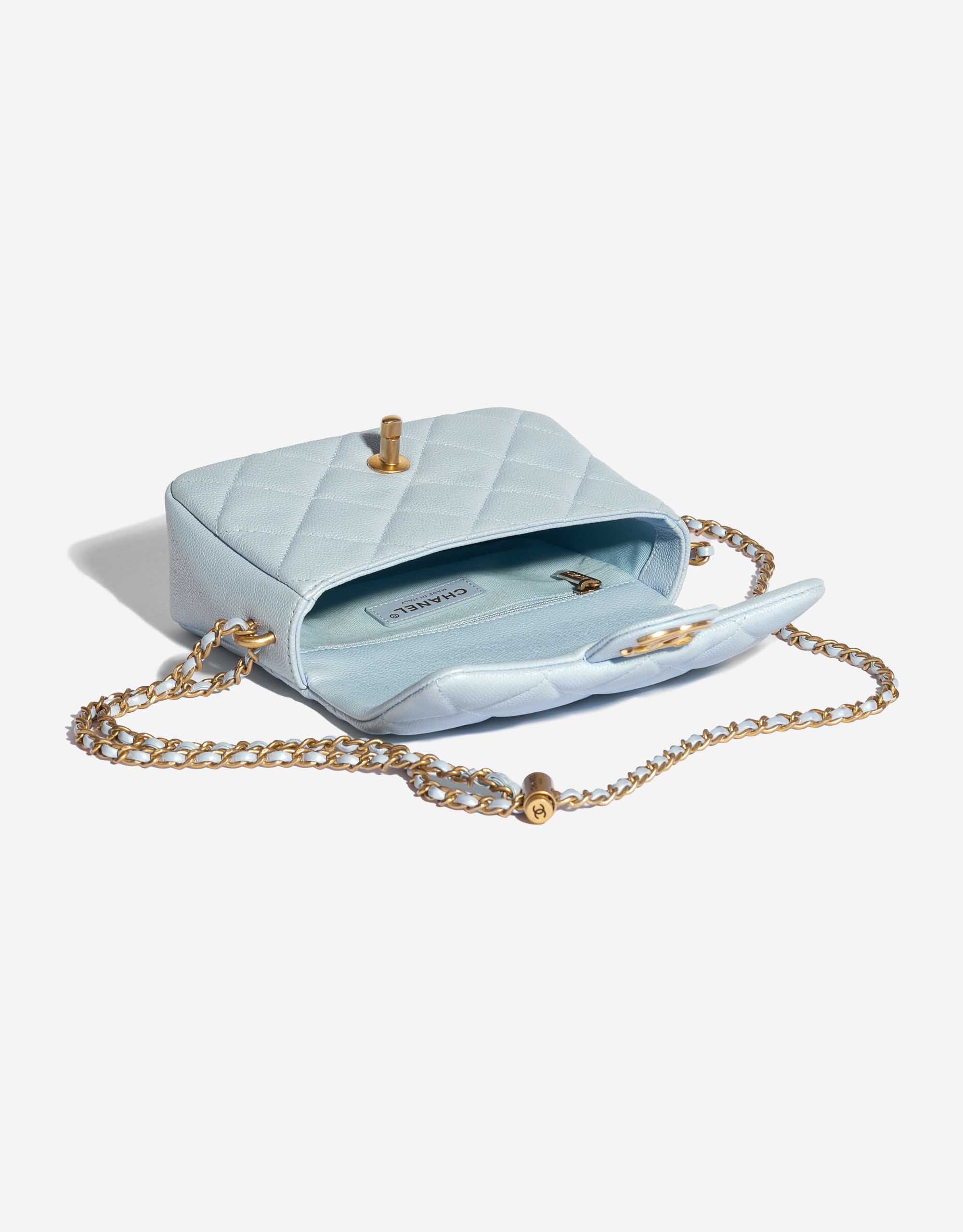 Chanel Timeless 21K Caviar Blue | SACLÀB