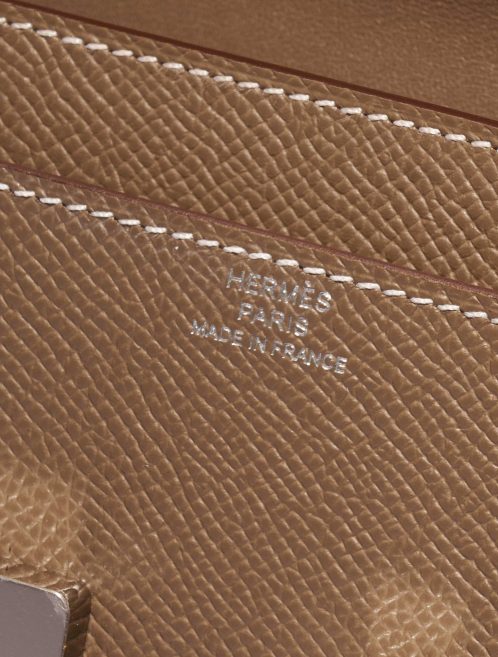 Pre-owned Hermès bag Constance To Go Epsom Etoupe Brown Logo | Sell your designer bag on Saclab.com