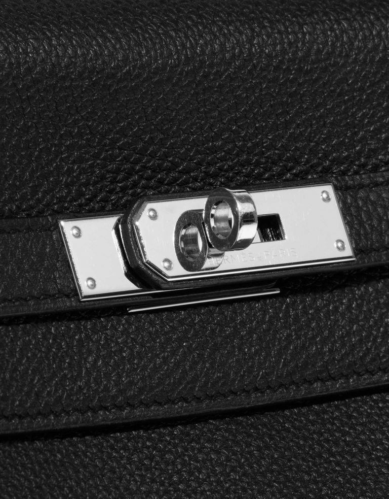 Pre-owned Hermès bag Kelly 35 HSS Togo Black Black Front | Sell your designer bag on Saclab.com