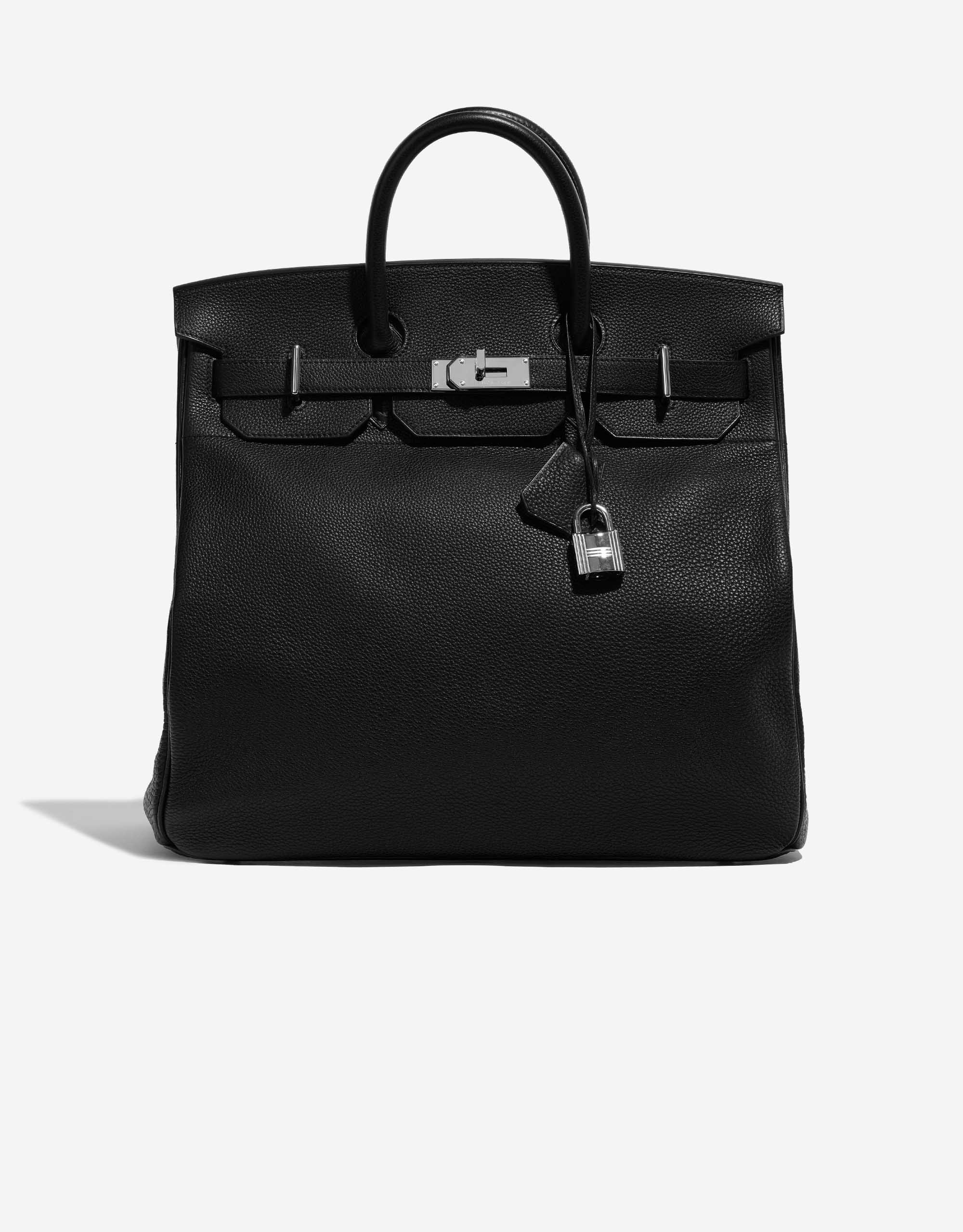 Hermès Haut à Courroies 40 Togo Black SACLÀB