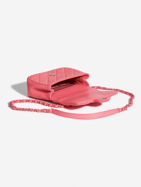 Pre-owned Chanel bag Timeless Mini Square Incognito Pink Pink Inside | Sell your designer bag on Saclab.com