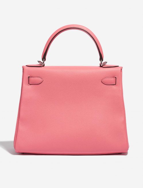 Pre-owned Hermès bag Kelly 28 Verso Evercolor Rose D’Été / Terre Battue Pink, Rose Back | Sell your designer bag on Saclab.com