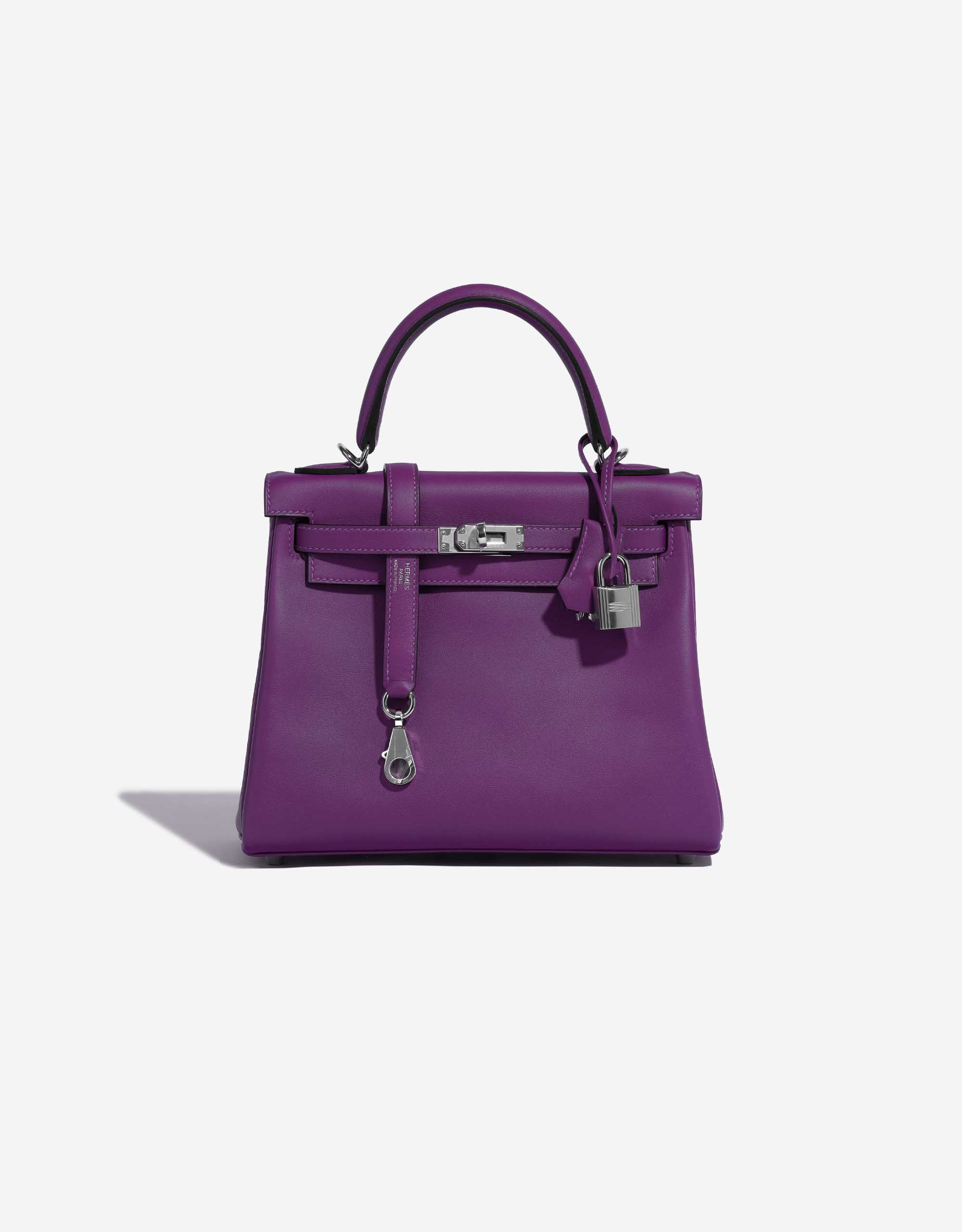 希少★【新品未使用】HERMES(エルメス)ハット　パープル　anemone Hermès Birkin 25 Swift Anémone | SACLÀB