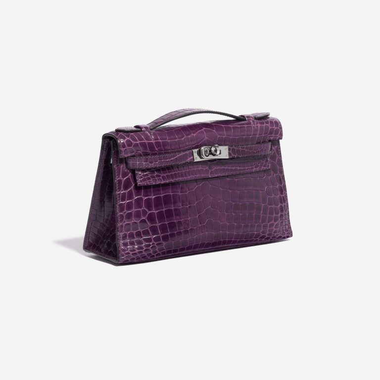 Hermès Kelly Pochette Alligator Amethyst