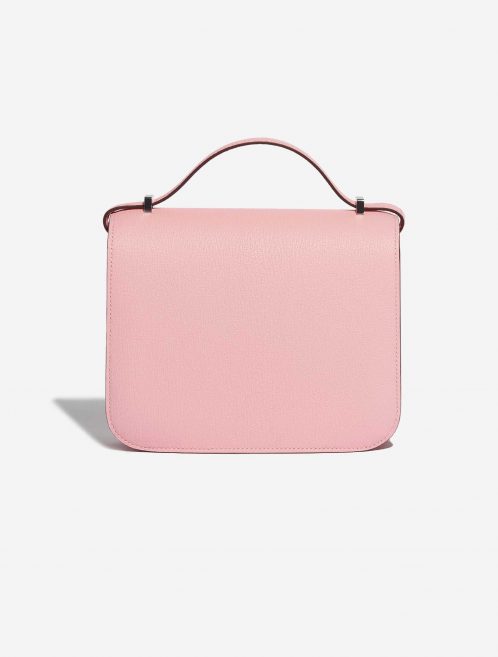 Pre-owned Hermès bag Constance 18 Chèvre Mysore Rose Sakura Rose Back | Sell your designer bag on Saclab.com