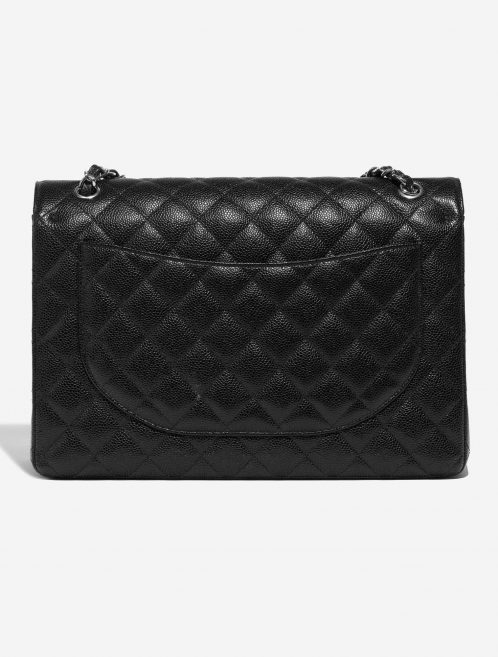 Pre-owned Chanel bag Timeless Maxi Caviar Black Black Back | Sell your designer bag on Saclab.com