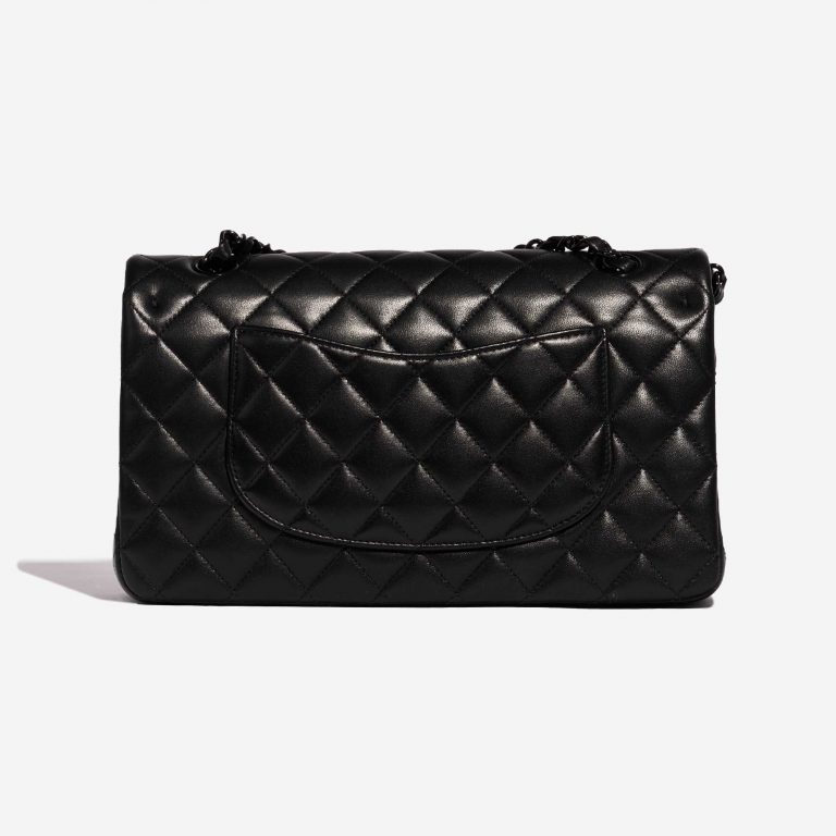 Pre-owned Chanel bag Timeless Medium Lamb So Black Black Back | Sell your designer bag on Saclab.com