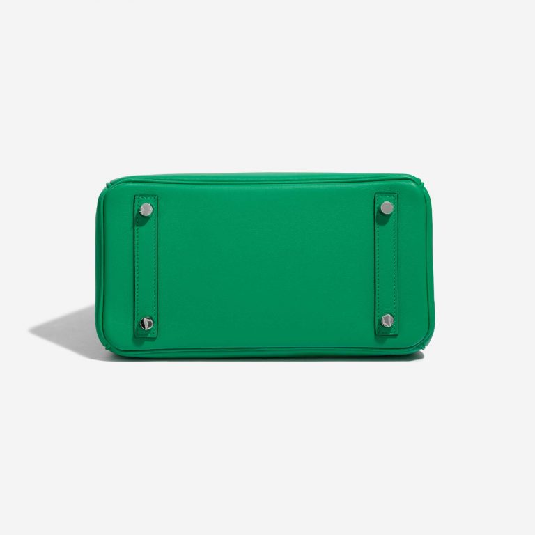 Pre-owned Hermès bag Birkin 25 Swift Vert Menthe Green Bottom | Sell your designer bag on Saclab.com