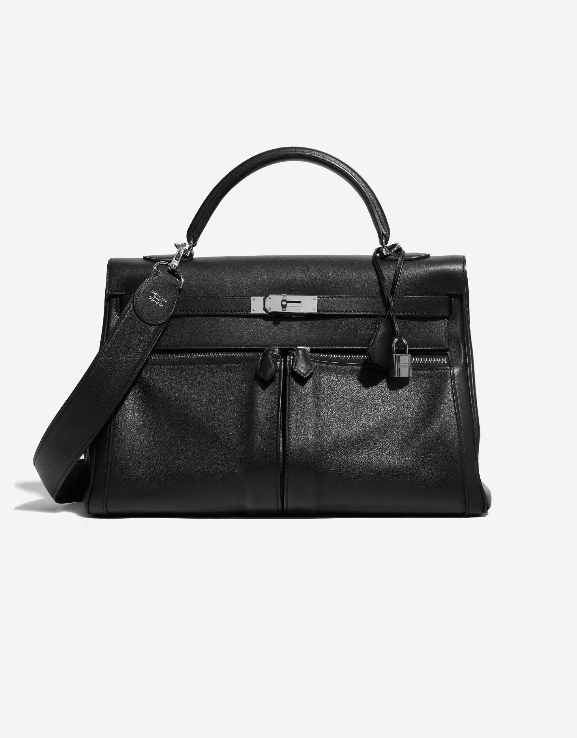 Hermès Kelly Lakis 35 Swift Black | SACLÀB