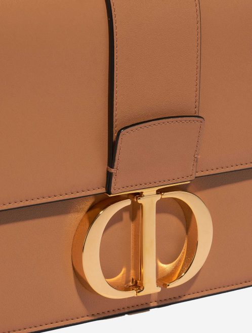 Pre-owned Dior bag 30 Montaigne Calf Beige Beige, Brown Closing System | Sell your designer bag on Saclab.com