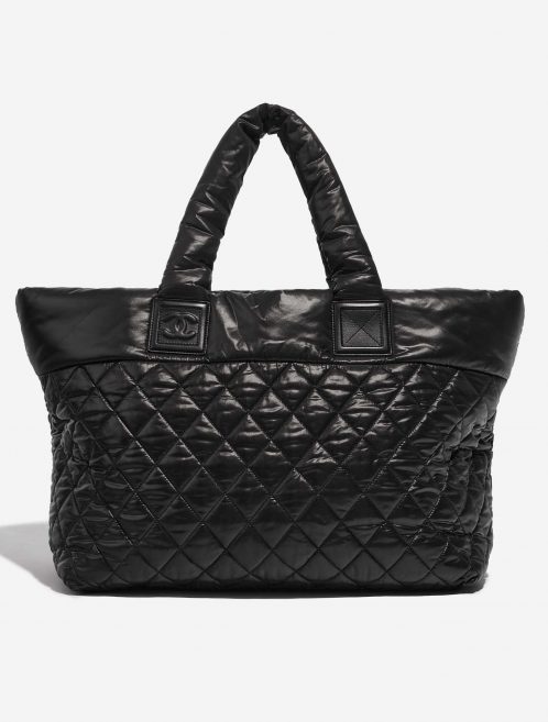Pre-owned Chanel bag Cocoon Shopper Synthetic Black Black Back | Sell your designer bag on Saclab.com