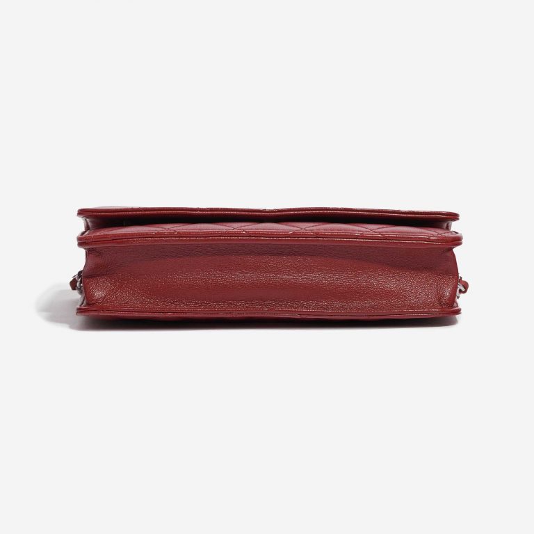 Pre-owned Chanel bag Timeless WOC Lamb Red Red Bottom | Sell your designer bag on Saclab.com