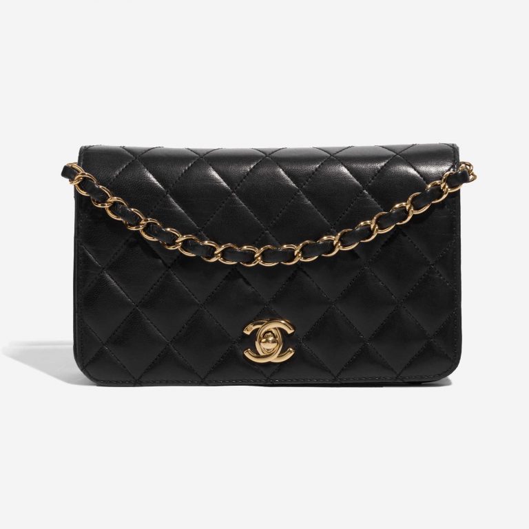 Pre-owned Chanel bag Timeless WOC Lamb Black Black | Sell your designer bag on Saclab.com