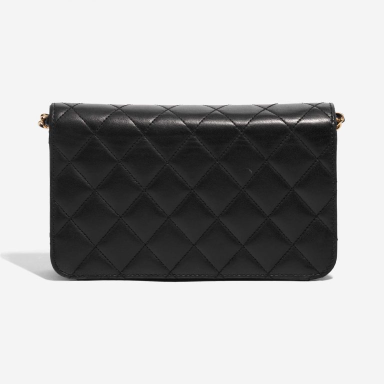 Pre-owned Chanel bag Timeless WOC Lamb Black Black Back | Sell your designer bag on Saclab.com