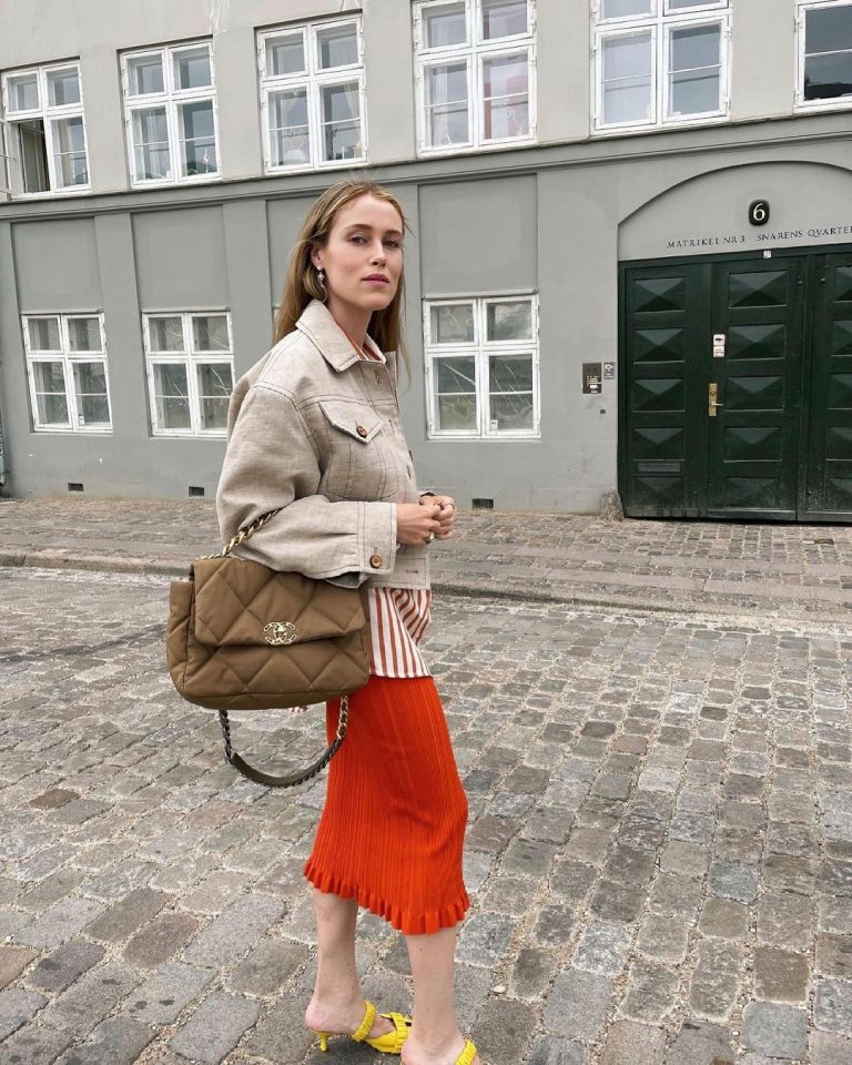 Chanel 19 Brown Canvas | Annabel Rosendahl