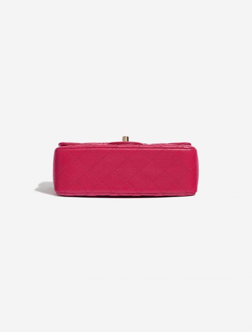 Pre-owned Chanel bag Timeless Mini Rectangular Lamb Raspberry Pink, Rose Bottom | Sell your designer bag on Saclab.com