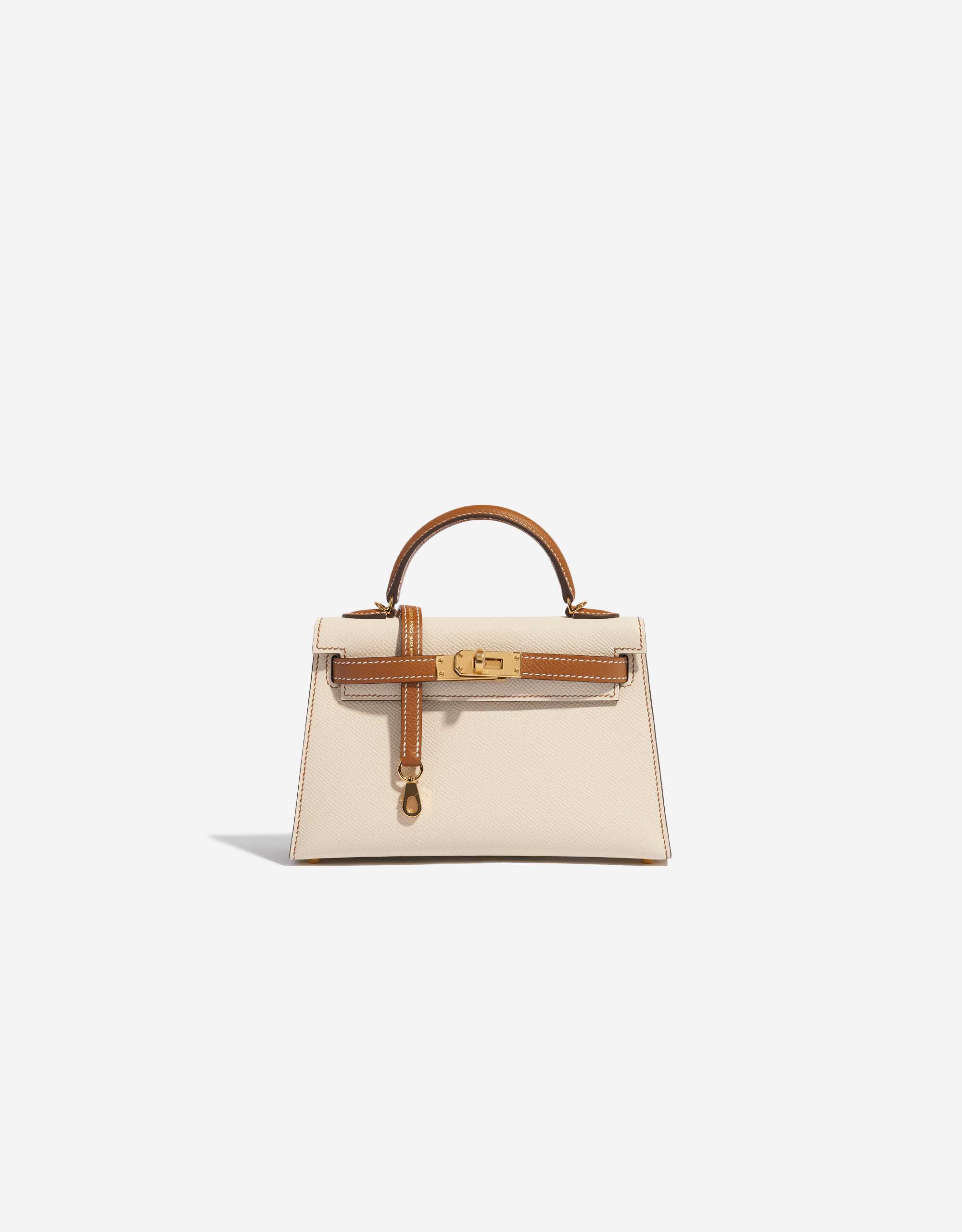 Hermès Kelly Mini Epsom Craie / Gold | SACLÀB