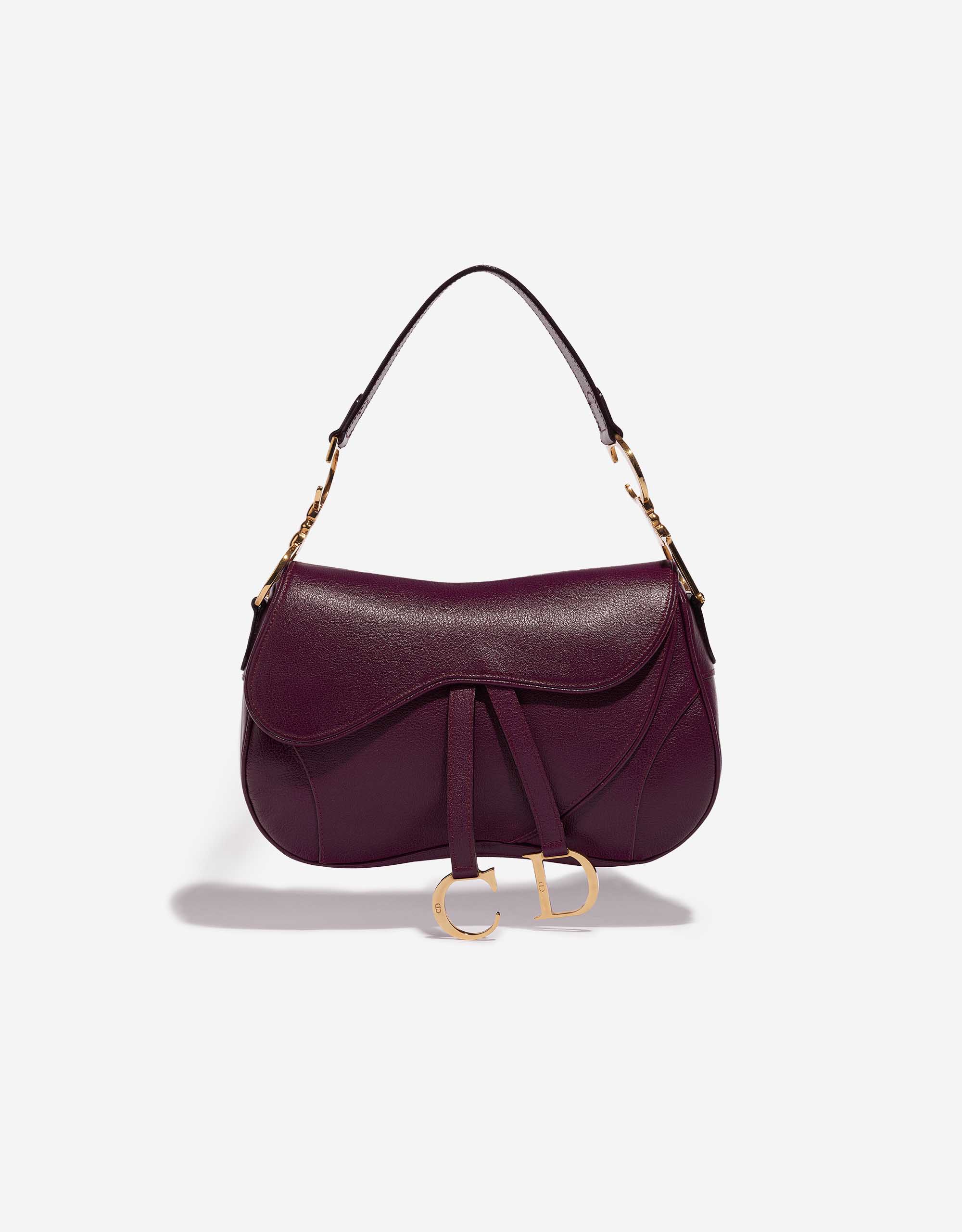 Dior Double Saddle Calf Purple | SACLÀB
