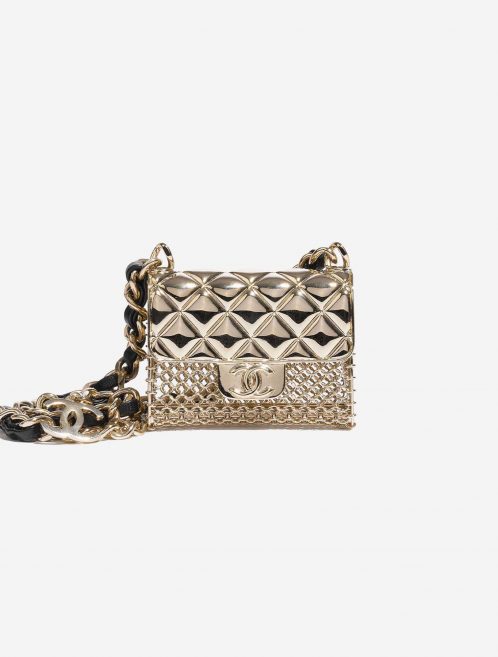 Chanel Timeless Micro Necklace Metal Pale Gold | Sell your designer bag