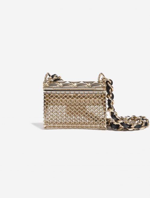 Chanel Timeless Micro Necklace Metal Pale Gold | Sell your designer bag