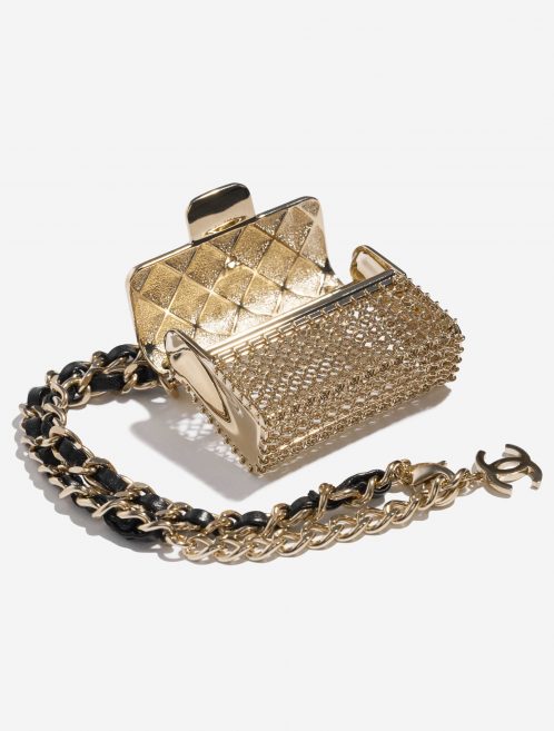 Chanel Timeless Micro Necklace Metal Pale Gold Closing System | Sell your designer bag