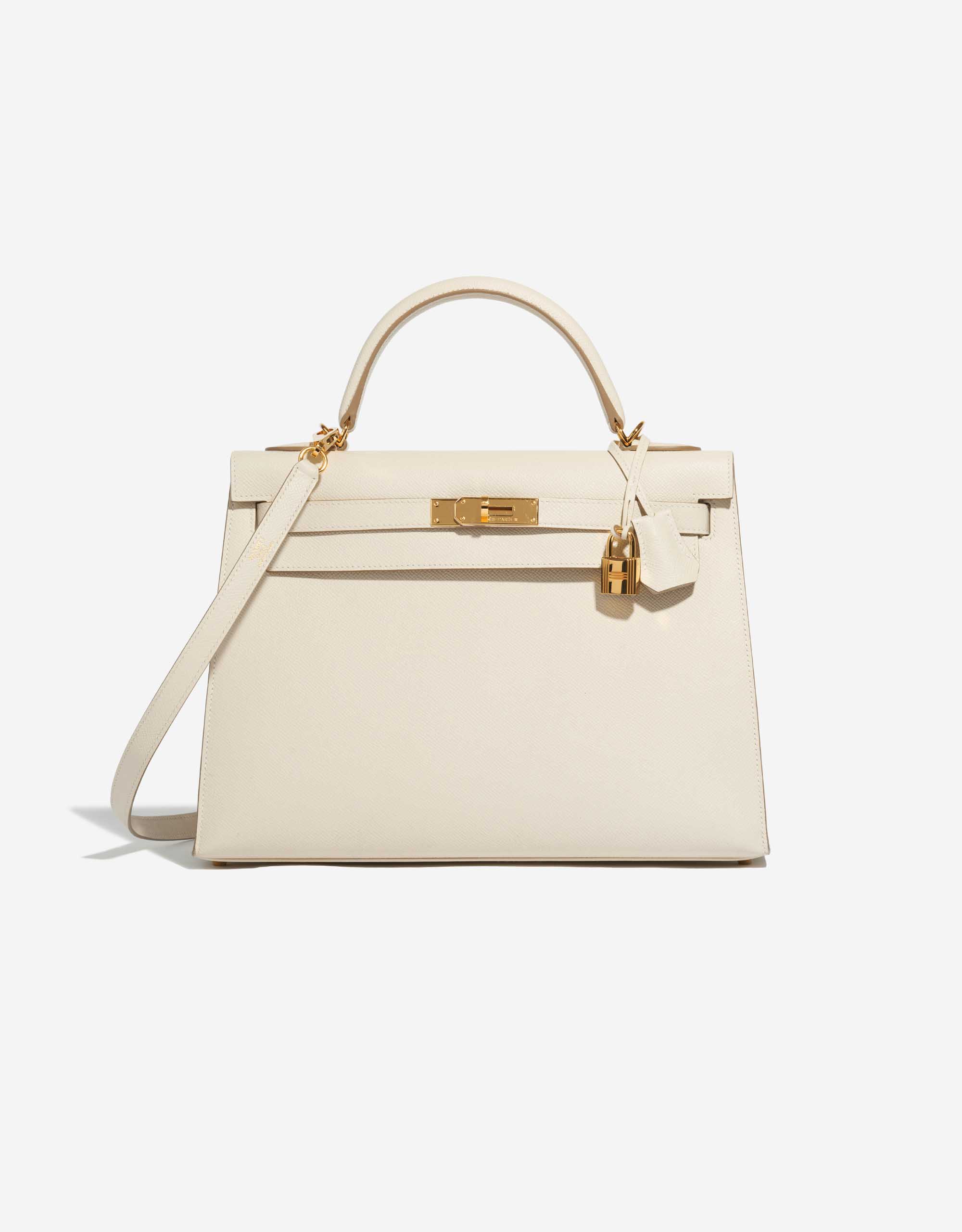 Cross　Kelly 　ケリー・クレイン Hermès Kelly 32 Epsom Craie | SACLÀB