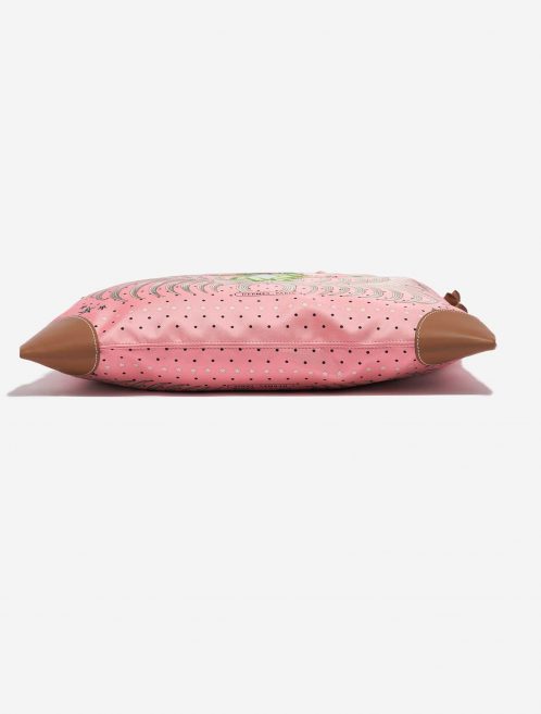 Pre-owned Hermès bag Silk City 41 Silk / Swift Rose d’été / Beige / Sable / Gold Beige, Gold, Rose Bottom | Sell your designer bag on Saclab.com