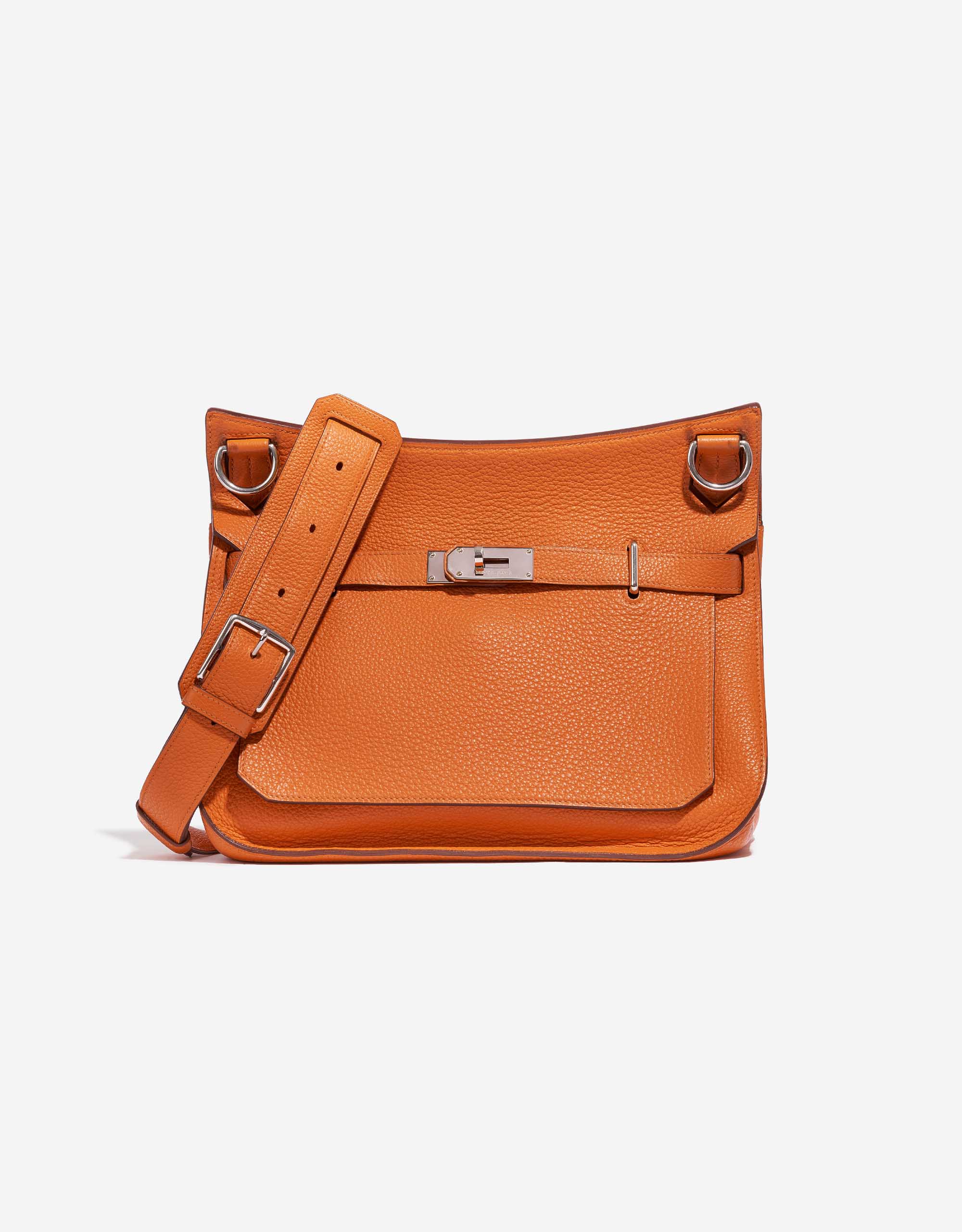 Hermès Jypsière 34 Clemence Orange H | SACLÀB