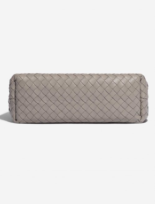 Pre-owned Bottega Veneta bag Olimpia Medium Nappa Grey Grey Back | Sell your designer bag on Saclab.com