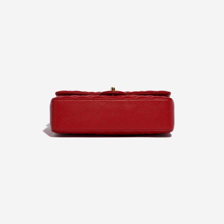 Pre-owned Chanel bag Timeless Medium Lambskin Red Red Bottom | Sell your designer bag on Saclab.com
