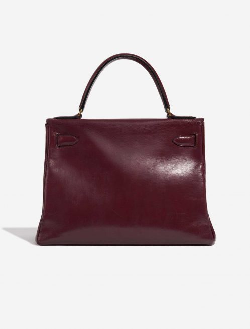 Pre-owned Hermès bag Kelly 28 Box Rouge H Red Back | Sell your designer bag on Saclab.com