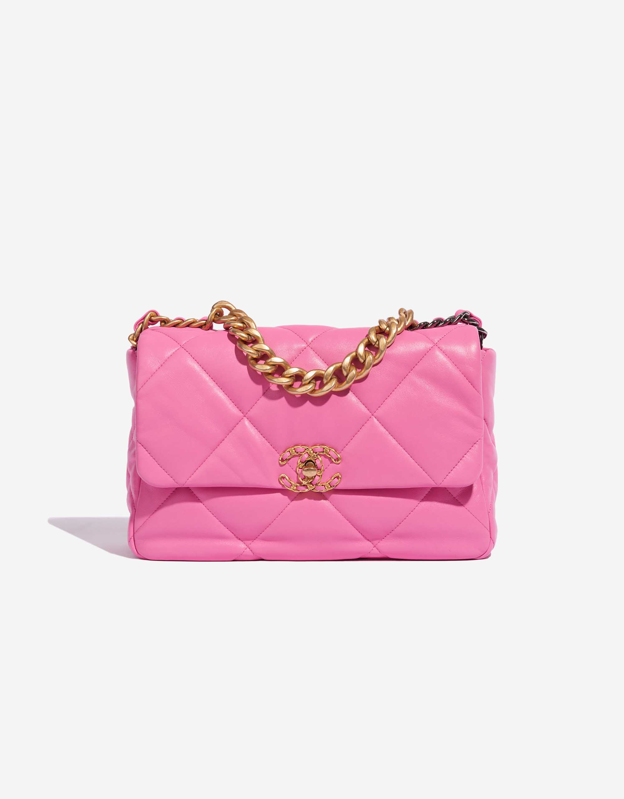 CHANELノベルティー★バック Chanel 19 Large Flap Bag Lamb Rose | SACLÀB