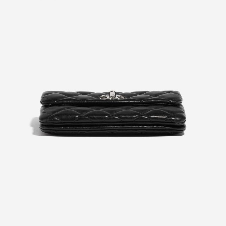 Pre-owned Chanel bag Timeless Small Flap Bag Lamb Black Black Bottom | Sell your designer bag on Saclab.com
