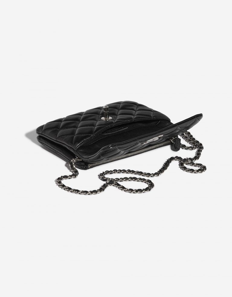 Pre-owned Chanel bag Timeless Small Flap Bag Lamb Black Black Inside | Sell your designer bag on Saclab.com