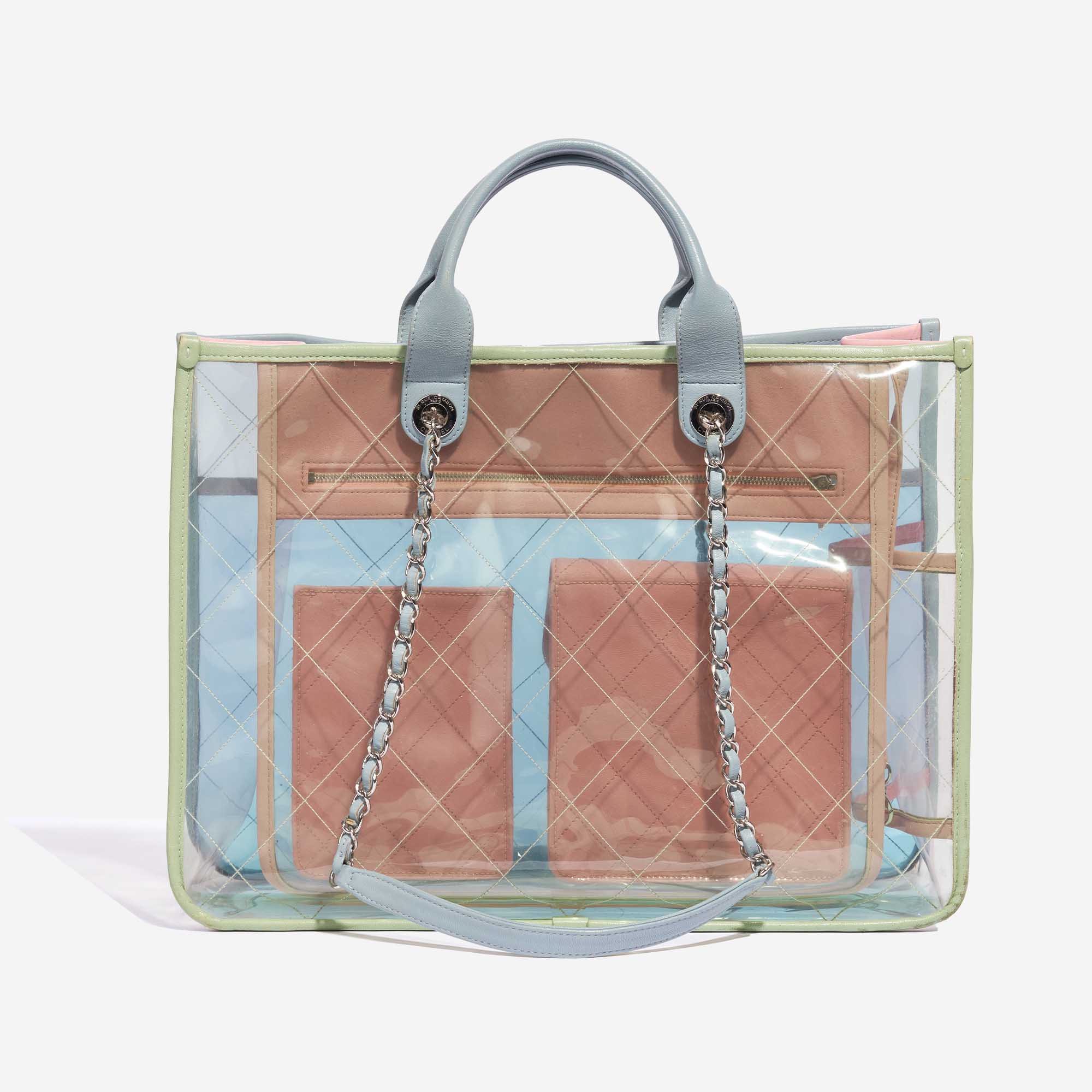 Transparent Chanel Rubber Tote Chanel Clear Beach Bag Online