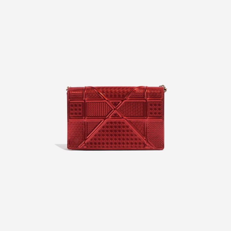 Pre-owned Dior bag Diorama WOC Patent Leather Red Red Back | Sell your designer bag on Saclab.com