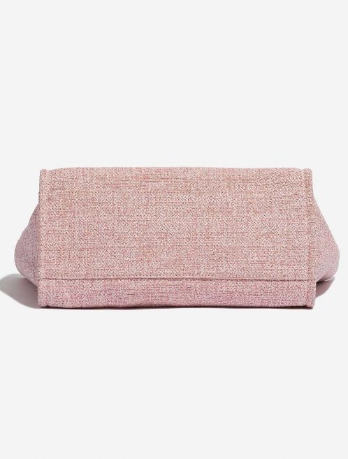 Pre-owned Chanel bag Deauville Medium Tweed Pink Pink Bottom | Sell your designer bag on Saclab.com