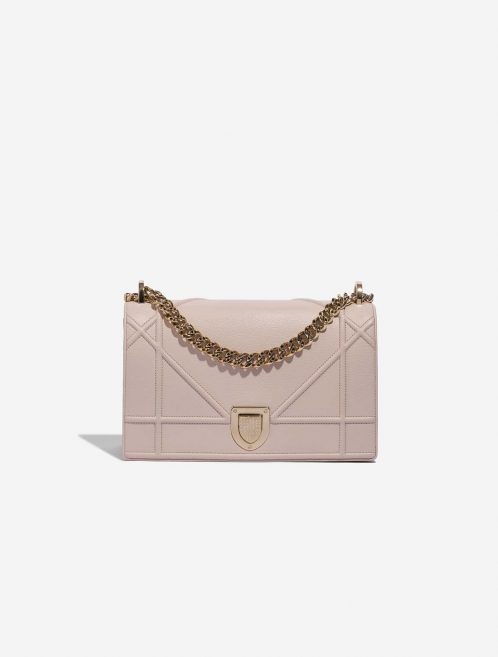 Pre-owned Dior bag Diorama Medium Calf Rose Rose Front | Sell your designer bag on Saclab.com