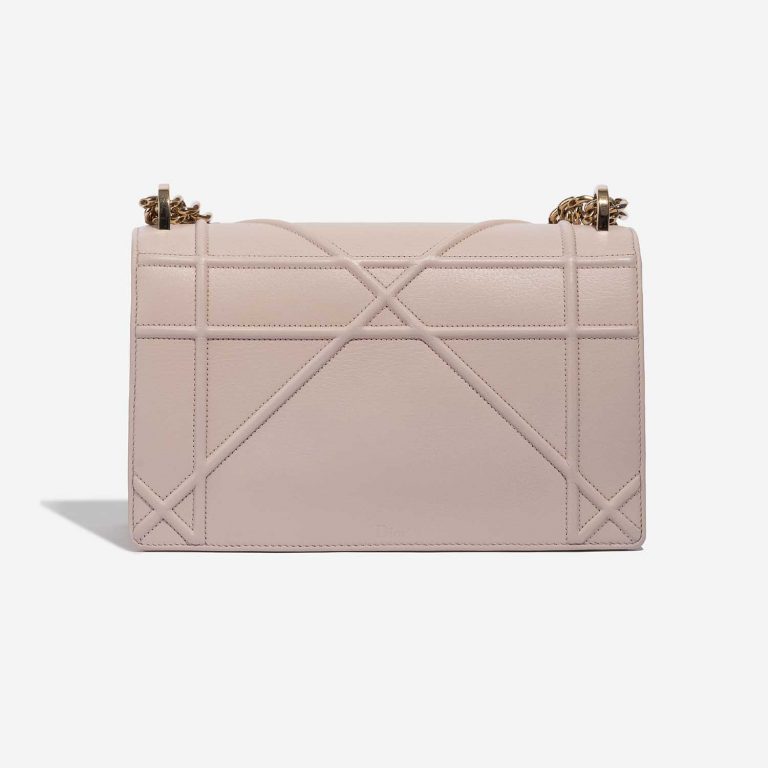 Pre-owned Dior bag Diorama Medium Calf Rose Rose Back | Sell your designer bag on Saclab.com