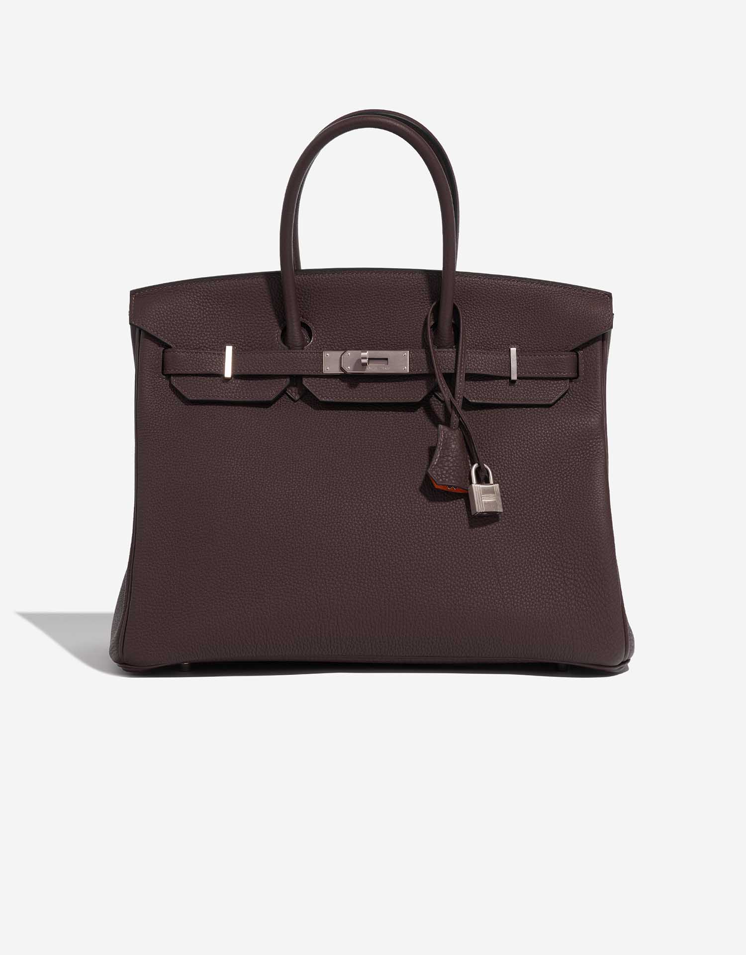 Hermès Birkin HSS 35 Togo Chocolat / Orange Poppy | SACLÀB