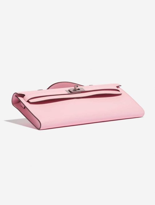 Pre-owned Hermès bag Kelly Cut Clutch Swift Rose Sakura Bottom | Sell your designer bag on Saclab.com