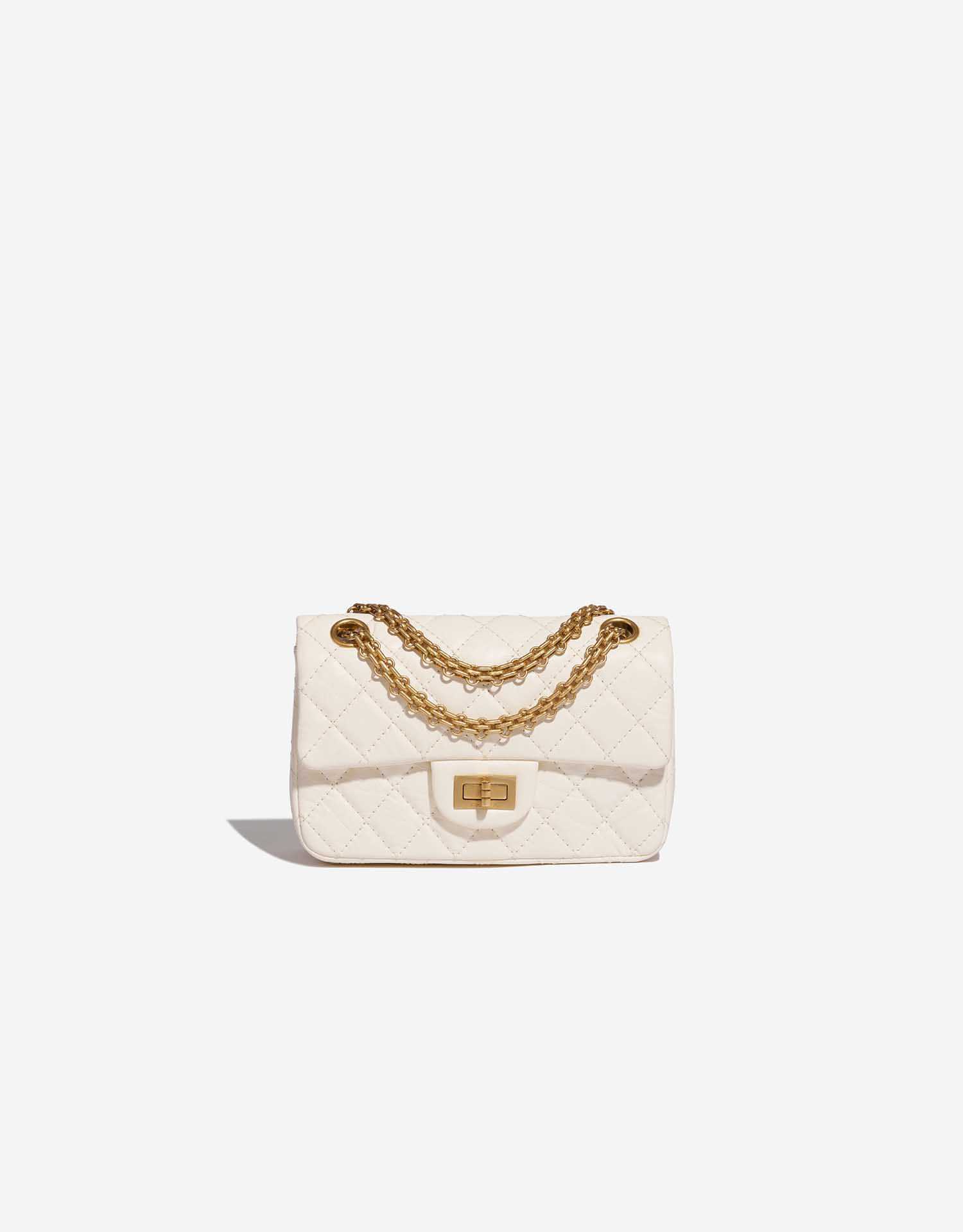 あむこ　新品未使用CHANEL Chanel 2.55 Reissue Mini Aged Calfskin Ivory | SACLÀB