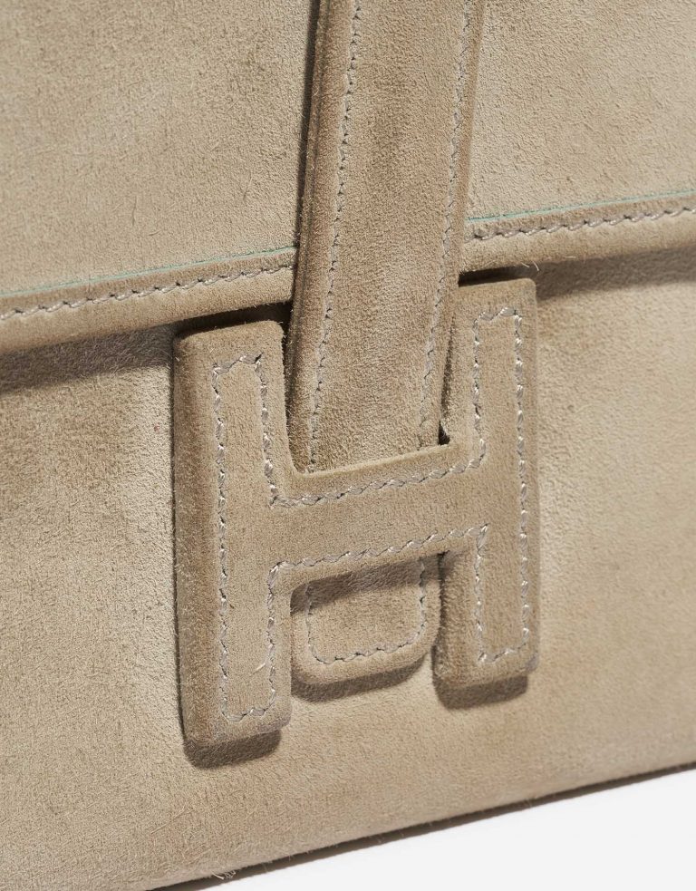 Hermès Jige Mini Doblis Suede Poussière Closing System | Sell your designer bag